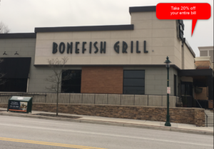 Bonefish Grill coupon Towson MD